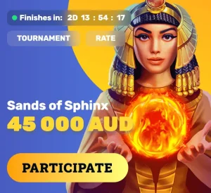 Tournament Sands of Sphinx at RocketPlay